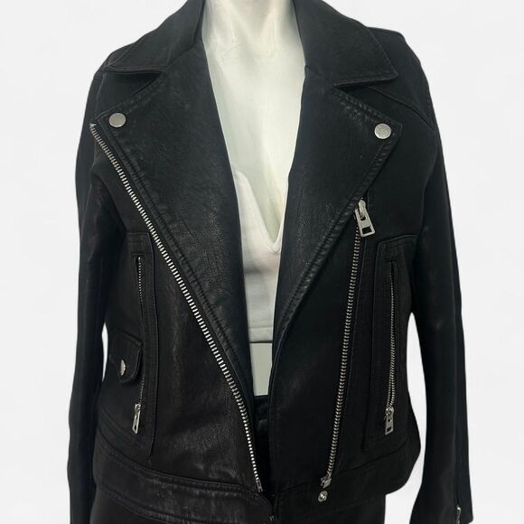 Topshop Women's Black Jacket - Picture 5 of 5